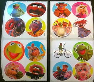 Kermit Miss Piggy Stickers Party Favors Teacher Supply Gonzo Animal