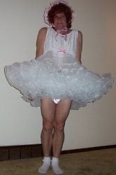 Annemarie Adul t Sissy Baby Dress up Pettis Ur Size
