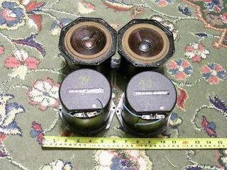 pair Vintage Philips Mid Range Speakers 5 Squakers AD 5060 / SQ8