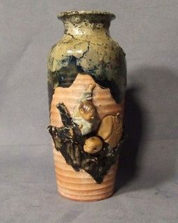 Antique Japanese Sumida Gawa Vase late 19th century
