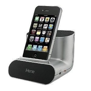STEREO SPEAKER SYSTEM DOCK FOR IPOD ITOUCH IPHONE 4 4S & IPAD 1 2