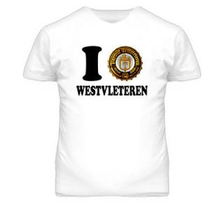 Love Westvleteren 12 Beer Belgium Biere Alcohol T Shirt
