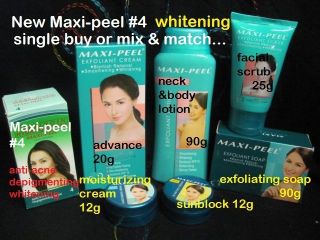 COMPLETE Whitening Exfoliating Anti acne SPF Cream Lotion or Mix&Match