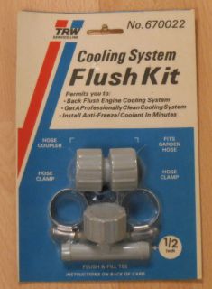 TRW Cooling System Flush Kit 670022 **BRAND NEW** ****