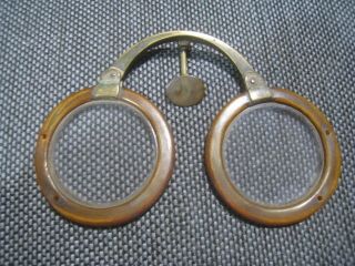 antique eyeglasses folding