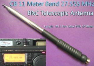 CB 11Meter 27MHz   28MHz 45.5 BNC Telescopic Antenna