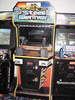 Steel Gunner 2 Video Arcade Machine Gun Game, Namco