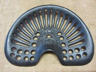 Iron Western L Roller Tractor Seat Old Antique Farm Equipment 6963