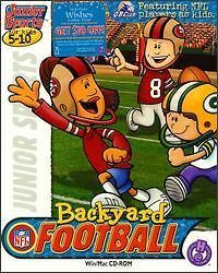 Backyard Football PC MAC CD kid professional quarterback NFL sports