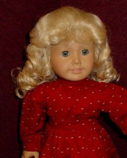 Doll Wig size 12/13 Fits American Girl, others, Blonde