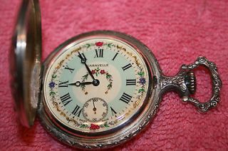 Vintage Swiss Bulova Caravelle Pocket Watch (Running Great)