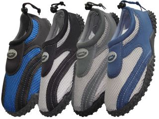 New Mens Slip On Water Pool Beach Shoes Aqua Socks
