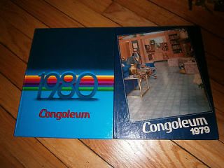 Two Congoleum Flooring Catalogs 1980 1979 Vinyl Vintage Linoleum