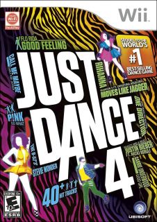 Wii Just Dance 4   2012 Music Dance Game BRAND NEW & SEALED   QUICK