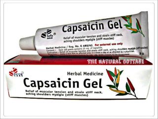 Capsaicin 0.025% Hot Gel for Arthritis Pain Relief, Aching, Muscular