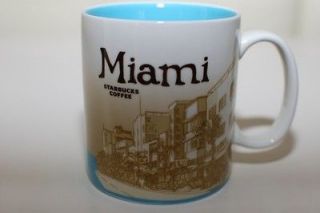 2011 Miami City Mug Collector Series Global Icon City Mug 16 Fl Oz NWT