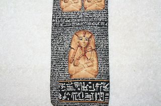 Awesome Vintage All Silk Museum Artifacts Necktie Features Egyptian