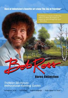 Bob Ross Barns Collection (DVD, 2010, 3 Disc Set)