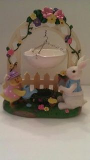 YANKEE CANDLE HANGING TART WARMER EASTER BUNNY RABBIT CHICK VERY