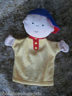 Caillou Cinar Plush Doll Hand Glove Puppet 10 Preschool PBS Kids Soft