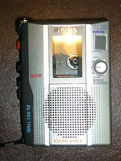 Sony TCM200 standard cassette recorder with warranty