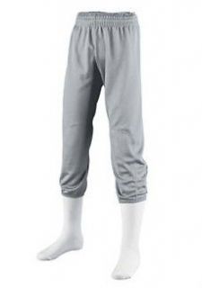 New Grey Youth AUGUSTA Baseball Softball PULL UP GAME Practice PANTS