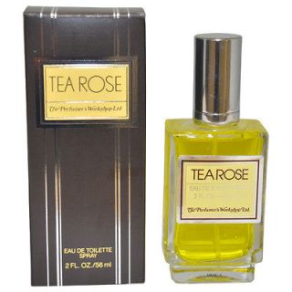 Tea Rose by Perfumers Workshop for Women   2 oz EDT Spray