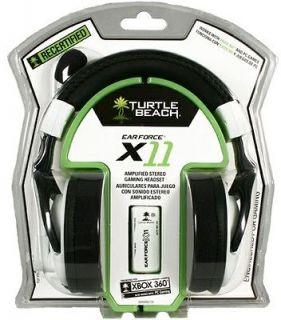 Turtle Beach Ear Force X11 Gaming Headset Xbox 360 Live Headphones