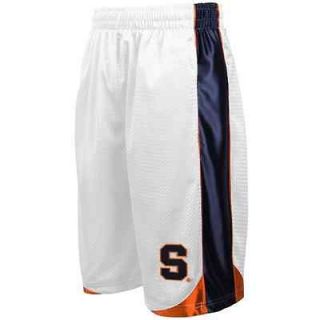 Syracuse Orange White Vector Workout Shorts