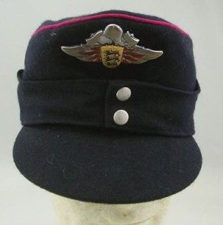 POST WW2 WWII GERMAN ARMY FEUERWEHR FIRE BRIGADE HAT CAP Baden