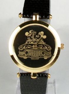 Disney Pedre Cadillac Mickey Mouse Watch HTF New