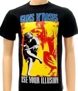 Slash Gun n Roses Rock Band Guitar T shirt Sz XL Heavy Metal Tour