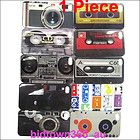 4G 4S 1pc x Retro Old Audio Tape Cassette Recorder Hard Case Cover