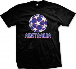 Australia  Australian Soccer Ball Nationality & Ethnic Pride Mens T