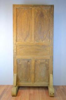 Free Standing Antique Carved Screen Room Divider or Bed Headboard Teak