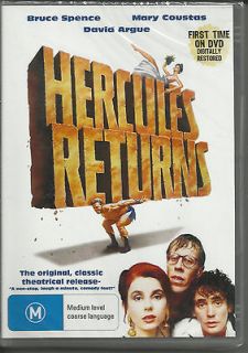 HERCULES RETURNS Aussie classic digitally restored FIRST TIME ON DVD