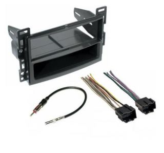Stereo Radio install Mount Dash Kit +Wire Harness Plug (Fits