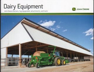 John Deere Tractor Dairy Equipment Brochure Leaflet