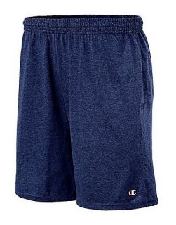 Champion Authentic Cotton Jersey 9 Inch Mens Shorts with Pockets
