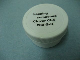 Valve seat Lapping compound Clover CLA 280 Grit 1.5 oz. jar.