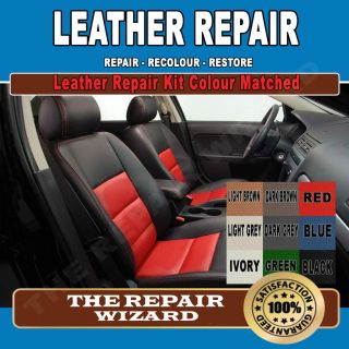 NEW LEATHER REPAIR / RESTORE & RE COLOUR KIT SADDLES/FURNIT URE/AND
