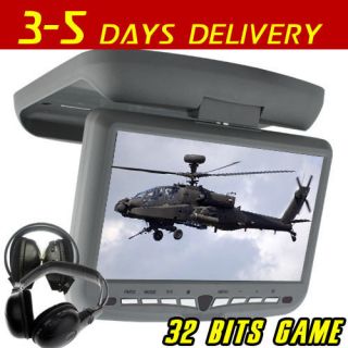 VEHICLE PART 9LCD CAR MONITOR DVD/CD/MP4 PLAYER GAME IR HANDLE