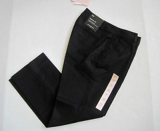 BANANA REPUBLIC Womens Black Martin Fit Cropped Pants PETITE 00,0,2