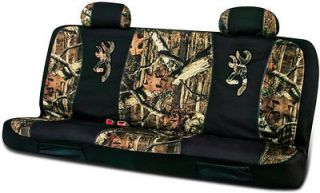 BROWNING MOSSY OAK CAMO UNIVERSAL SEAT COVERS, for Full Size Bench