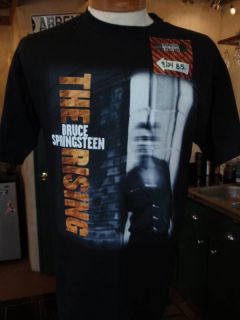 Bruce Springsteen T shirt with backstage pass Med black