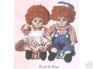 Marie Osmond ~Rosie & Rags~ Tiny Tots *Retired*