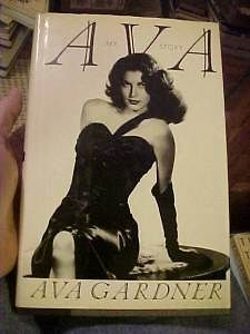 1990 BOOK AVA MY STORY, Biography 0f Movie Actress AVA GARDNER