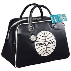 PAN AM The Original Explorer Bag   Black/Vintage White   SOLD OUT