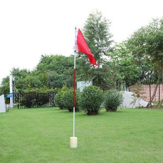 Backyard Golf Pole & Cup Flag Stick & Cup Putting Green Flagstick