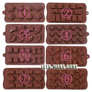 Chocolate Muffin Silicone Mold Cake Jelly Candy Baking DIY Tools